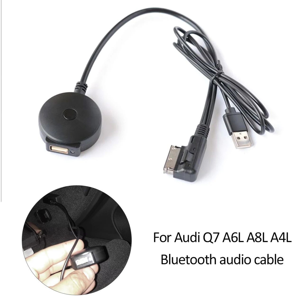 Подходит для аудиокабеля Audi AMI MMI2G Bluetooth подходит Q5 A5 A7 R7 S5 Q7 A6L A8L A4LAMI