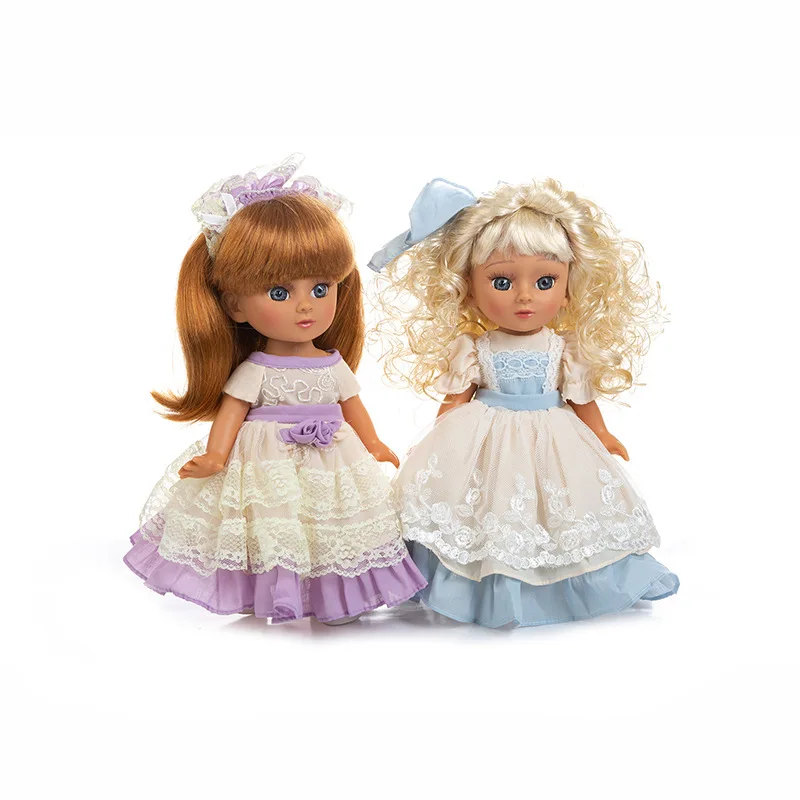 14 inch Vinyl Silicone Reborn Doll Sweet Dressing Toy Girl Princess Cute Realistic Toddler Accompany Birthday Gifts | Игрушки и хобби