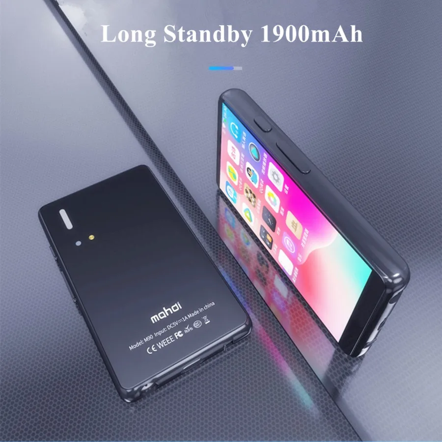 

16GB MP4 Player Bluetooth Wifi Mahdi M90 Support High-definition Video Photo Song TF Card 4" Touch Screen Music Player 1900mAh