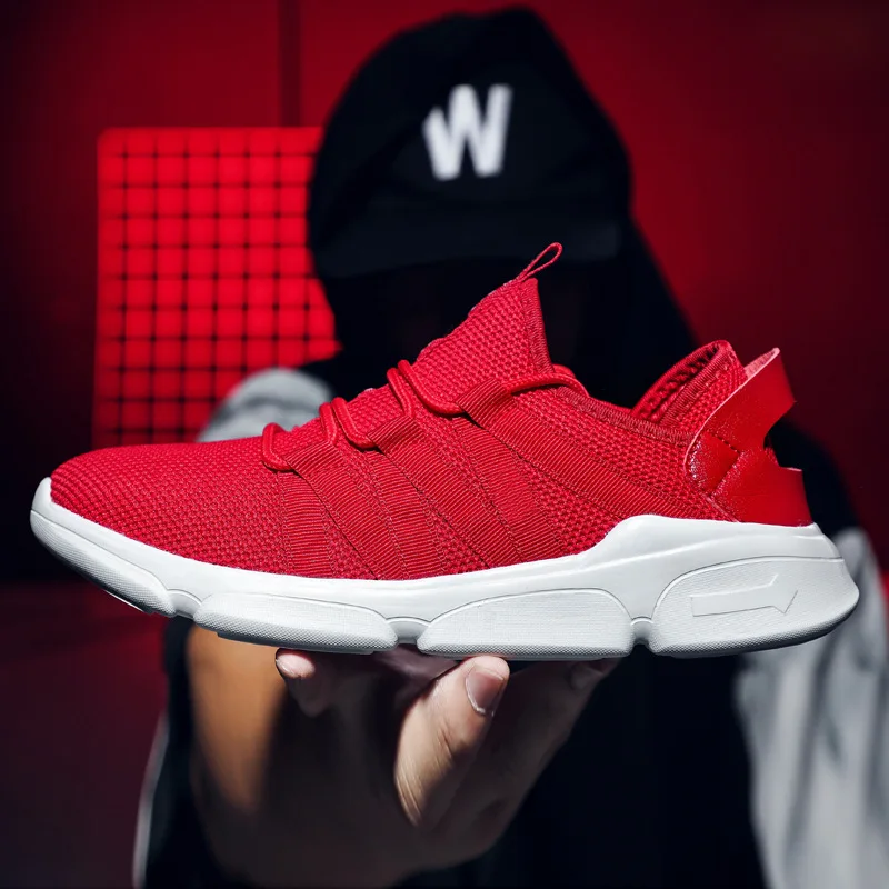 Мужские сетчатые кроссовки Повседневные Дышащие легкие спортивная обувь