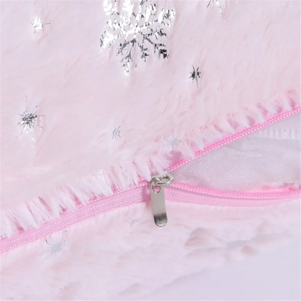 Белые Искусственные наволочки новогодний подарок наволочка для домашнего