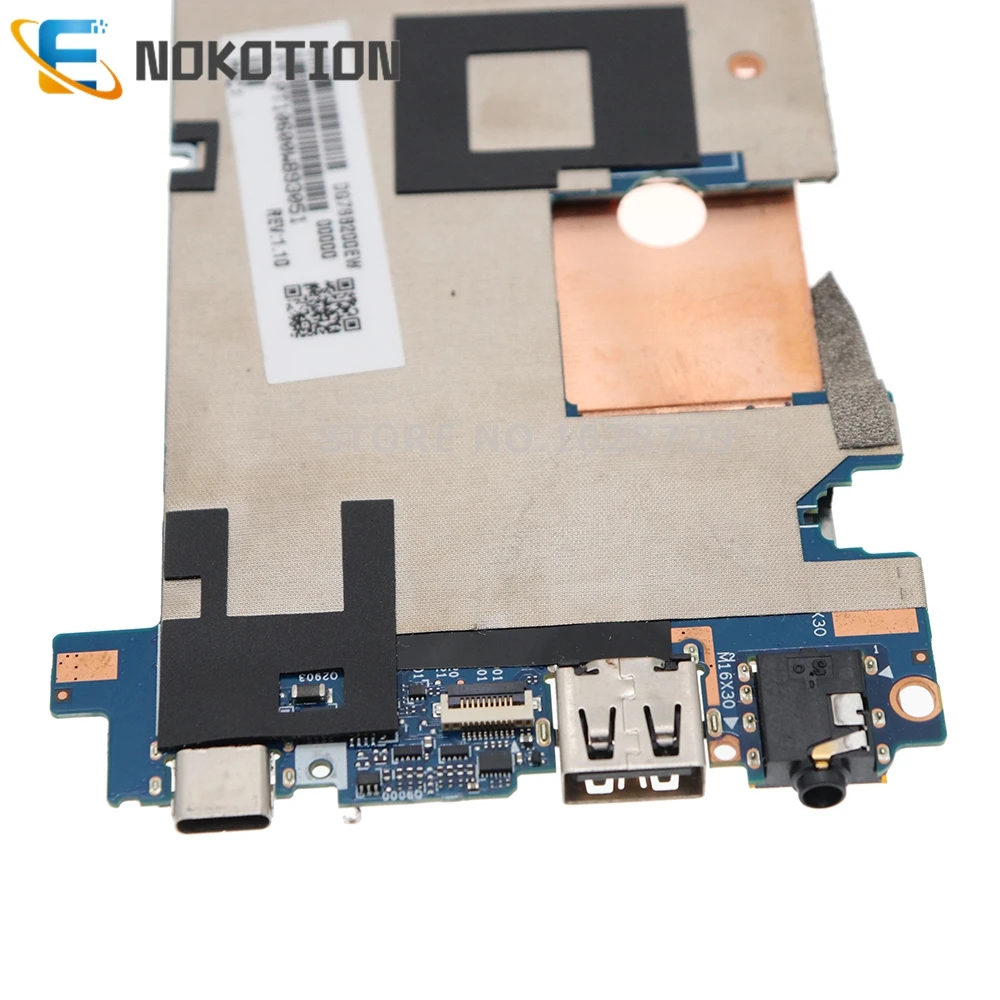 nokotion for hp elite x2 1012 g1 laptop motherboard m5 6y57 cpu 8gb ram 845473 601 845473 001 845473 601 free global shipping