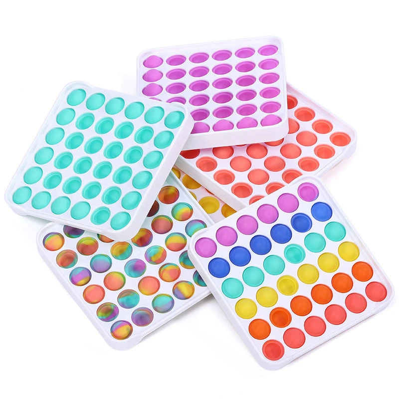 Игрушки антистресс с эффектом пузырьков для людей аутизмом и особыми