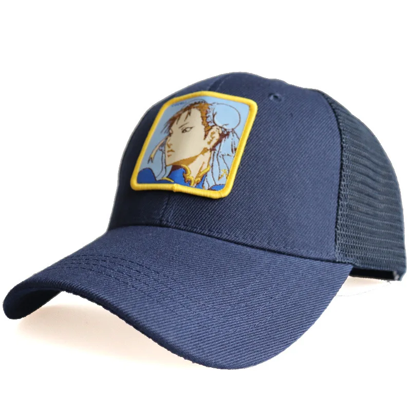 

chunli Baseball Hats Men Women Label Cap Visor Snapback Sun Caps