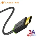 Кабель USB Type-C CABLETIME, 3 А, кабель для быстрой зарядки и передачи данных для Samsung Galaxy S9 Plus Note 9, Xiaomi Oneplus 6, кабель USB C 3,1, C001