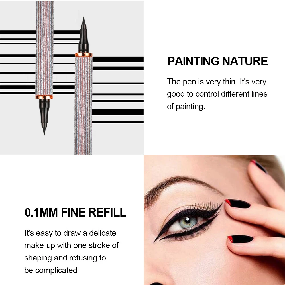 1 шт. быстросохнущая подводка для глаз в виде звездной Галактики водостойкая