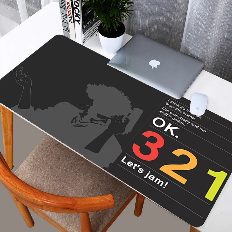 

Cowboy bebop Gaming Mousepad 2mm Thickness New Arrive Large Size 400mm*900mm Washable Rubber Mouse Pad Mat For Laptop