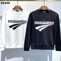 dsquared2 classi mens hip hop long sleeve cotton high quality womenmens clothes crew neck printed letter street t shirt ds310