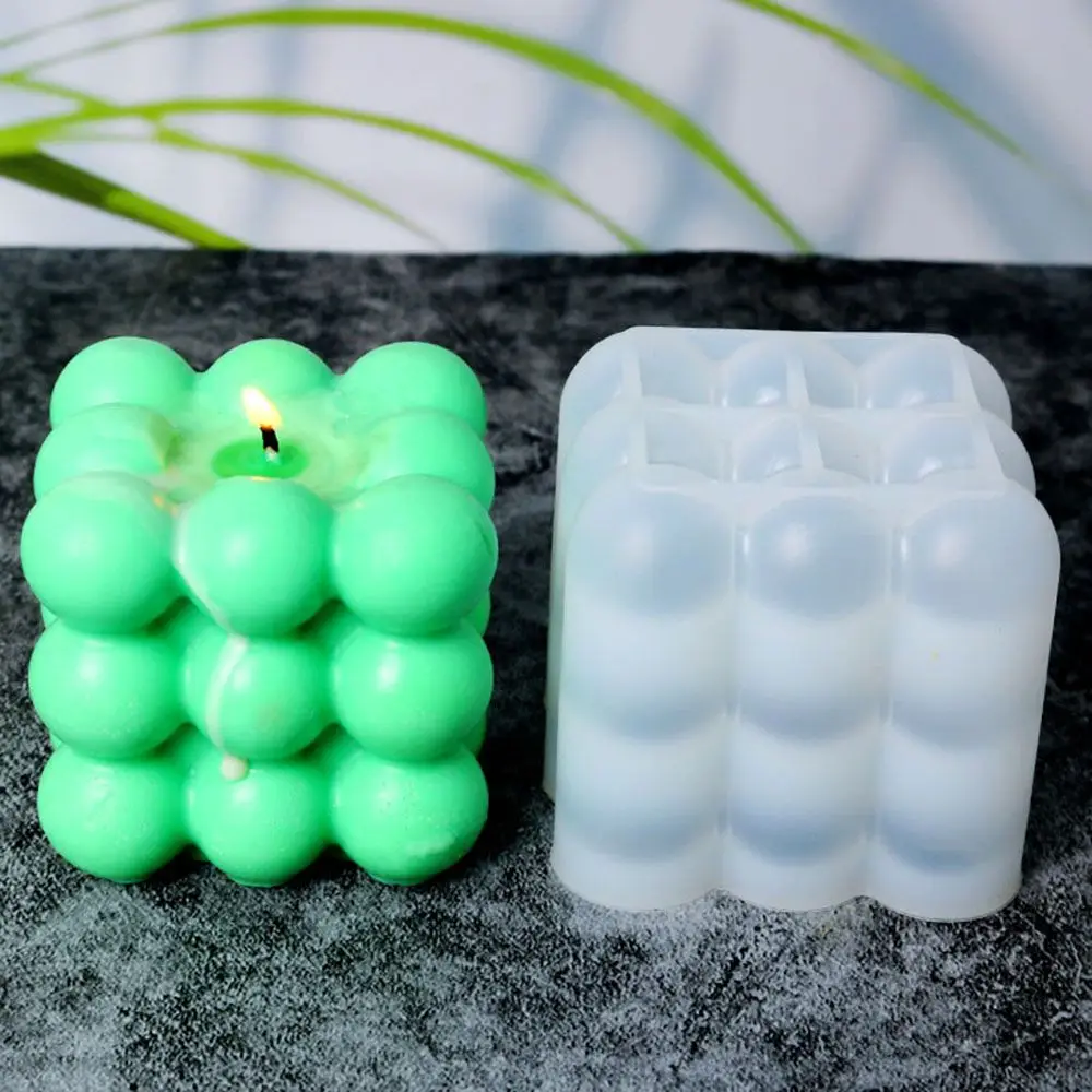 

Силиконовая форма для свечи, 3D кубик, форма для мыла, сделай сам, ручная работа, ароматерапия, соевая глина, инструменты, свадебные принадлеж...