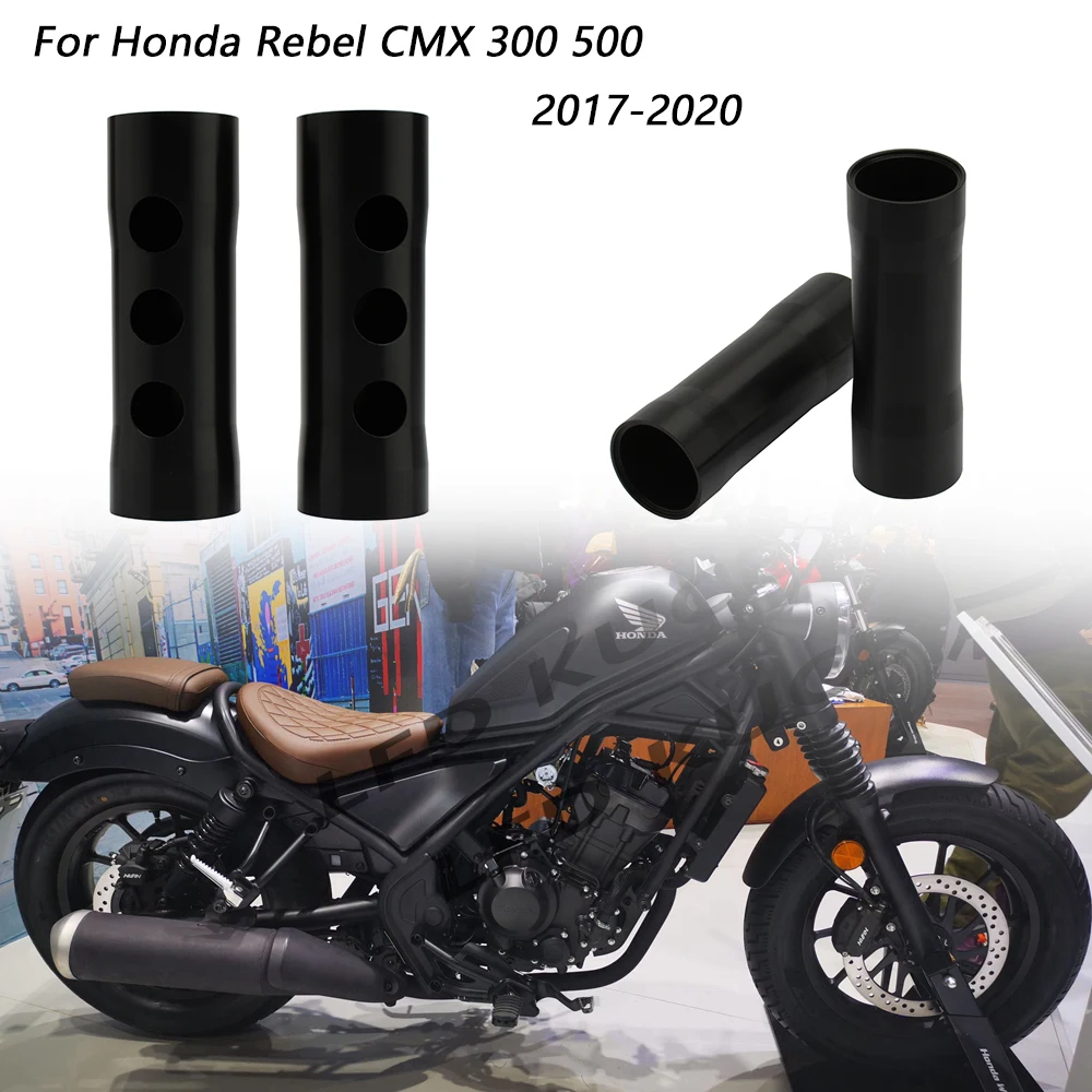 

For Honda Rebel CMX 300 500 2017-2020 Motorcycle Accessories Front Fork Boot Shock Absorber Tube Slider Cover Gaiters Portector