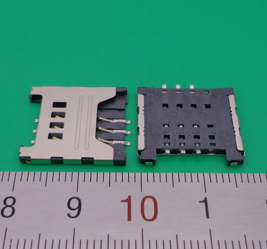 100 шт. новый держатель для sim карт samsung Note N7000 i9000 I9003 S5360 i8700 I5500 s5360 s5570 C3300 S5690|sim card reader