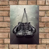 funny classic boxing gloves vintage tin sign bar pub home wall decor metal art poster retro tavern cake hamb