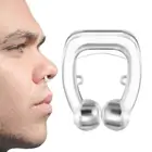 Портативный Силиконовый магнитный зажим для носа против храпа унисекс против храпа силиконовый магнитный зажим для носа инструменты