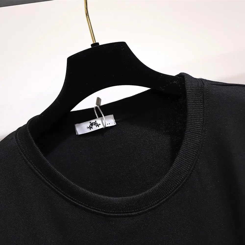 Осенняя Толстовка размера плюс с длинным рукавом теплая толстовка большого