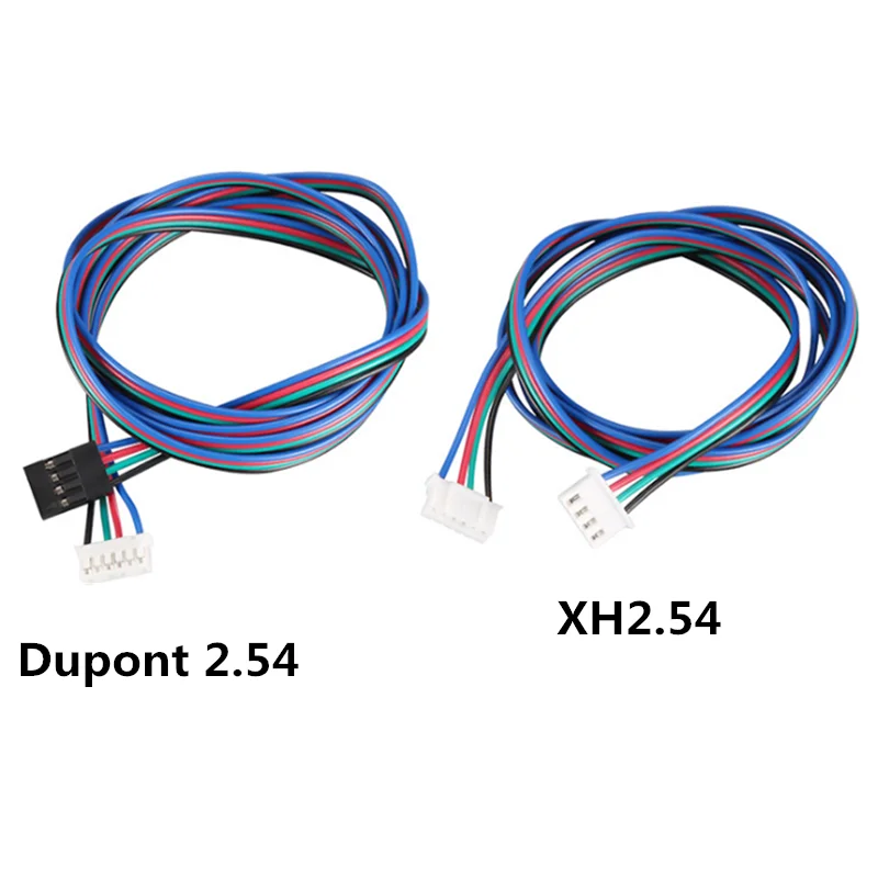 4 шт. коннектор для кабеля двигателя 3D-принтера 100 см HX2.54/Dupont 2 54 4-контактный на