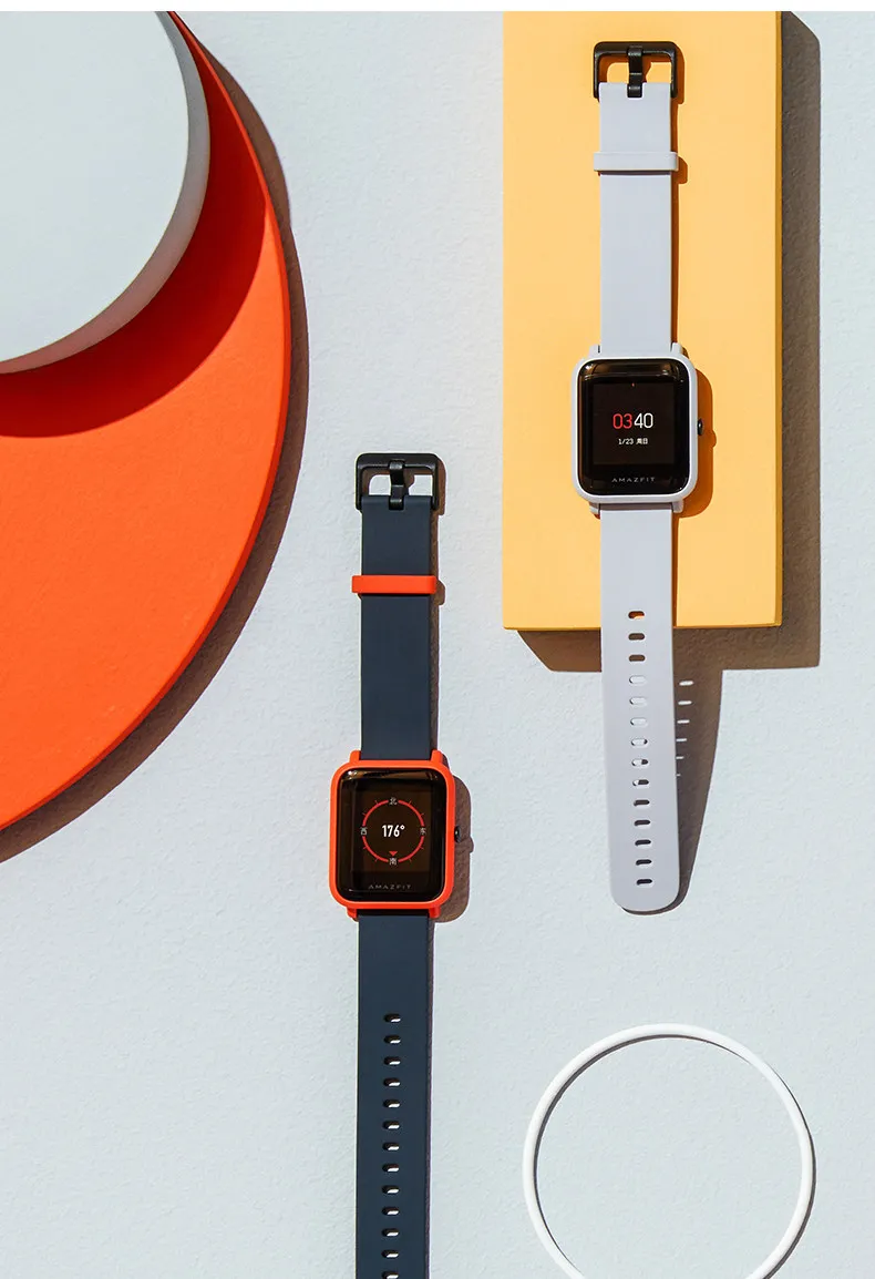 Смарт-часы Xiaomi Huami Amazfit Bip с глобальной версией, gps, Gloness, умные часы, часы 45 дней в режиме ожидания для телефона MI8 IOS