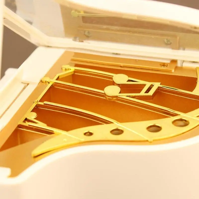 Музыкальная шкатулка для пианино Классическая вращающаяся музыкальная балерины