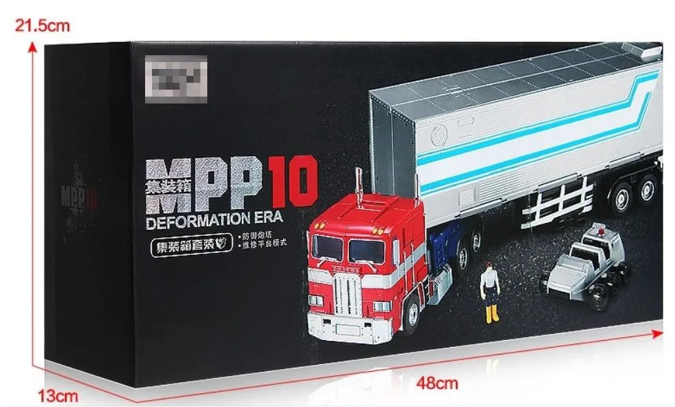 A CONTAIN BOX Comic Club weijiang трансформация трейлер для G1 OP Commander MPP10 M01 сплав металла Фигурки Робот Игрушки - Цвет: A CONTAIN BOX
