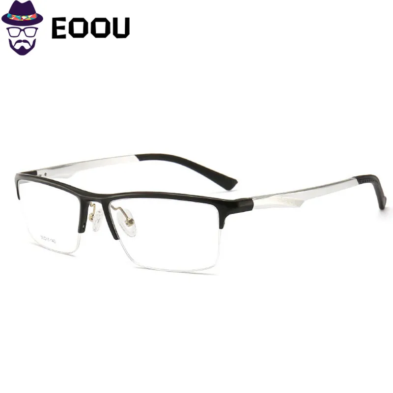 2019 Мужская полуспортивная оптика из алюминиево-магниевого оправа для очков De Grau