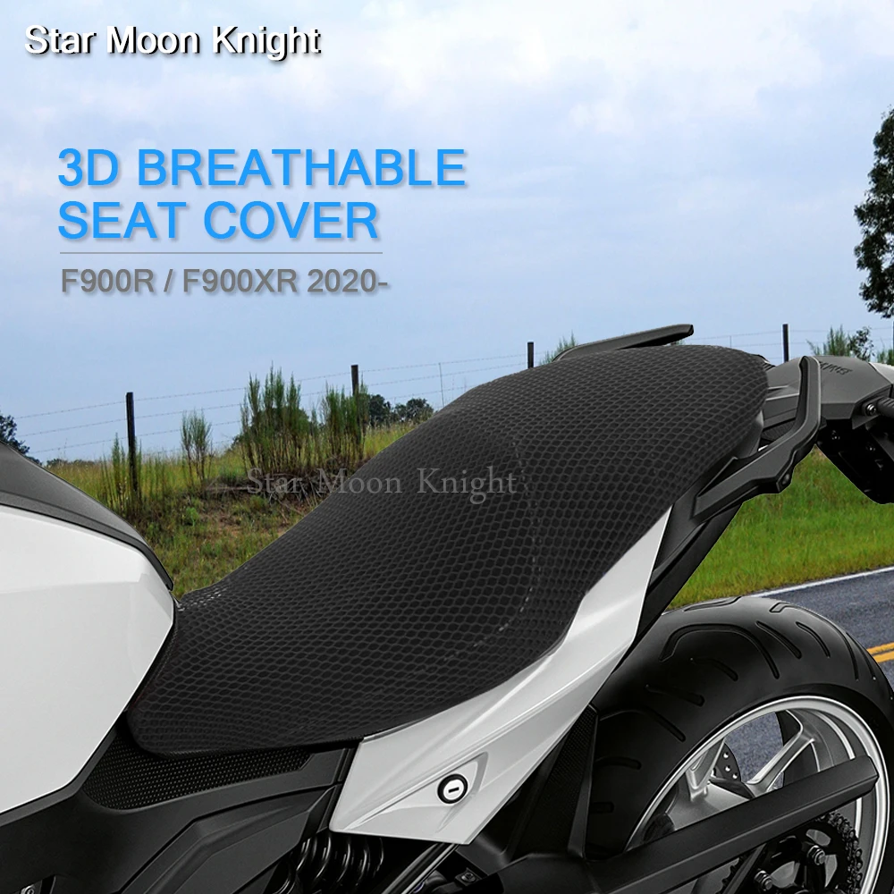

Аксессуары для мотоциклов, для BMW F900R, F900XR, защита заднего сиденья, сетка 3D, водонепроницаемая, защита от солнца, 2020, 2021