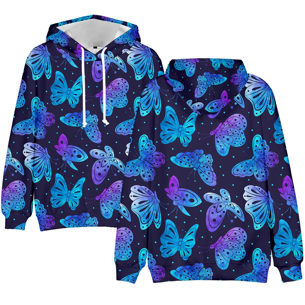 

Fashion New Style 3D Butterfly Hoodies Sweatshirt Long Sleeve Men/Women 2020 Hot Sale Leisure Harajuku Style Hoodies Clothes
