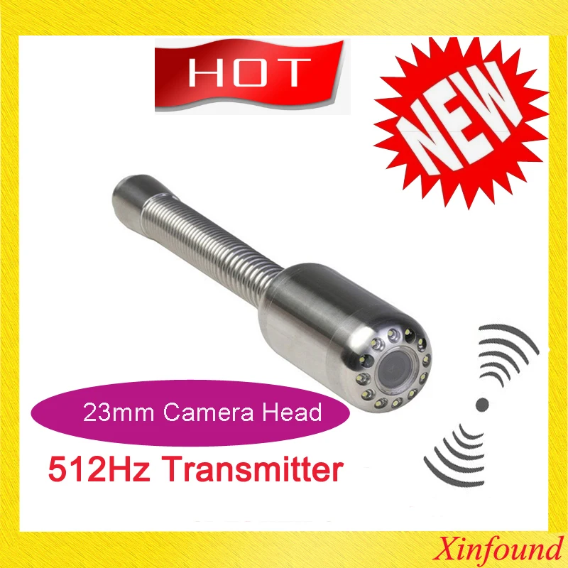 Головка для фотоаппарата 23 мм осмотра гибкая камера сменный локатор трубы