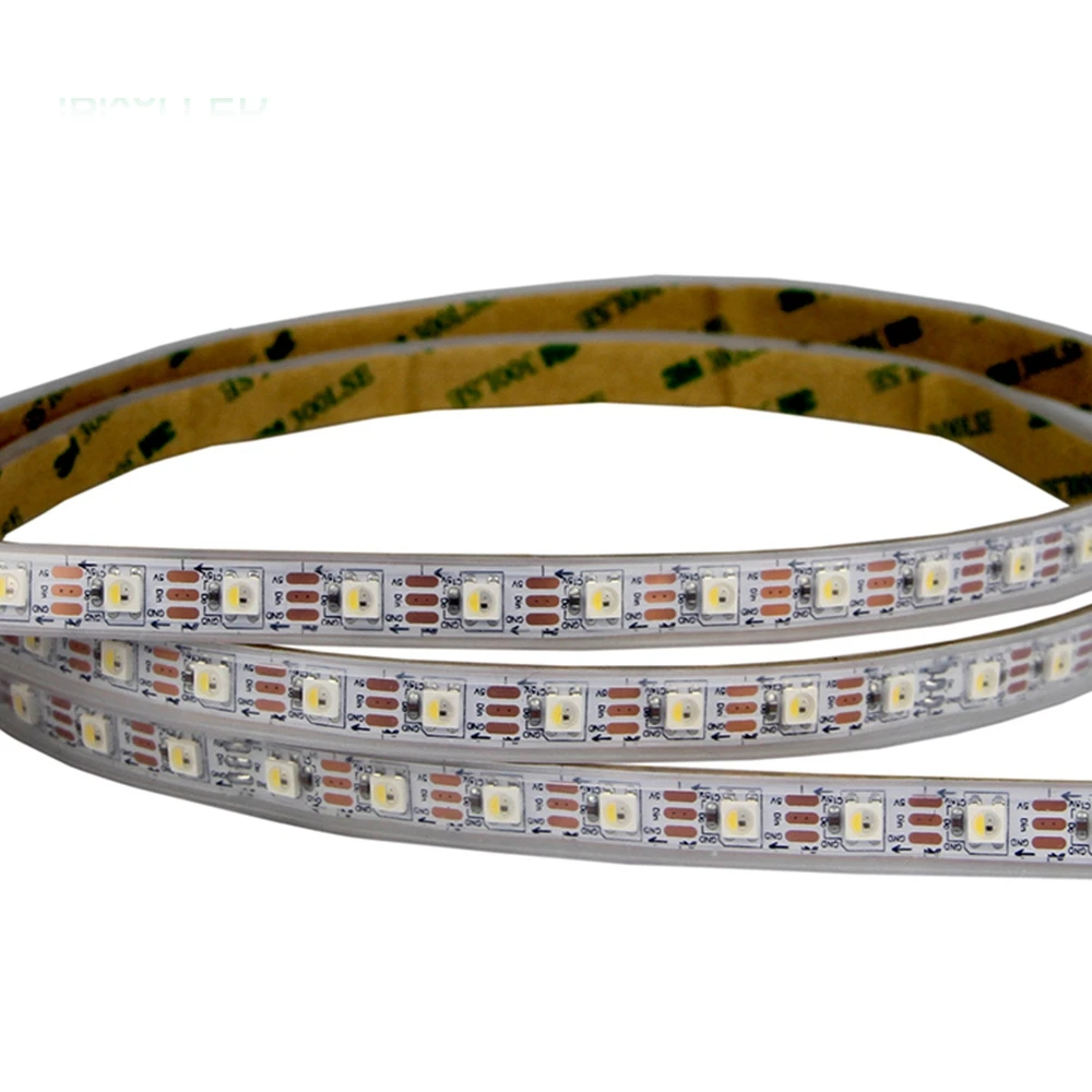 Индивидуальная цифровая светодиодная лента SK6812 5050RGBW 60led s/M адресная Светодиодная
