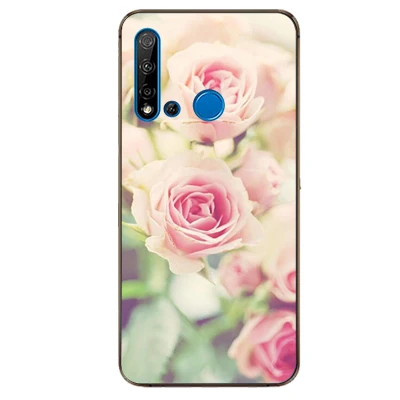 Для Huawei Nova 5i GLK-LX1 GLK-LX2 чехол роскошный из ТПУ и силикона Чехлы для телефона задняя