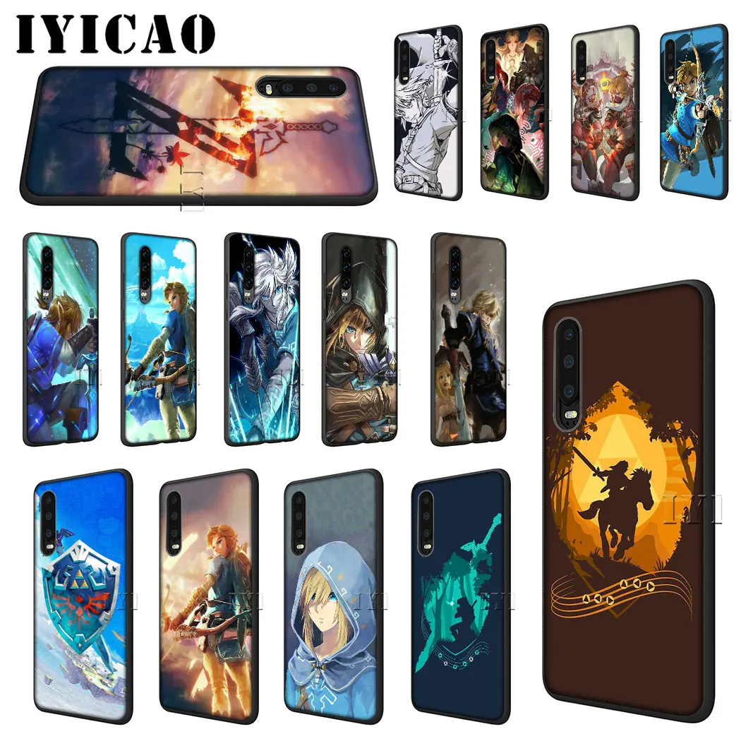 Из игры Легенда о Зельде мягкий чехол для Huawei Mate 10 20 30 Pro Lite Y5 Y6 Y7 Y9 Prime Nova 3i
