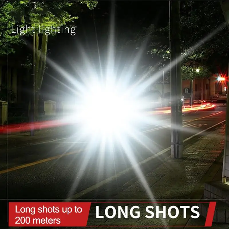 Встроенный аккумулятор сильный светильник фокус Мини светодиодная вспышка