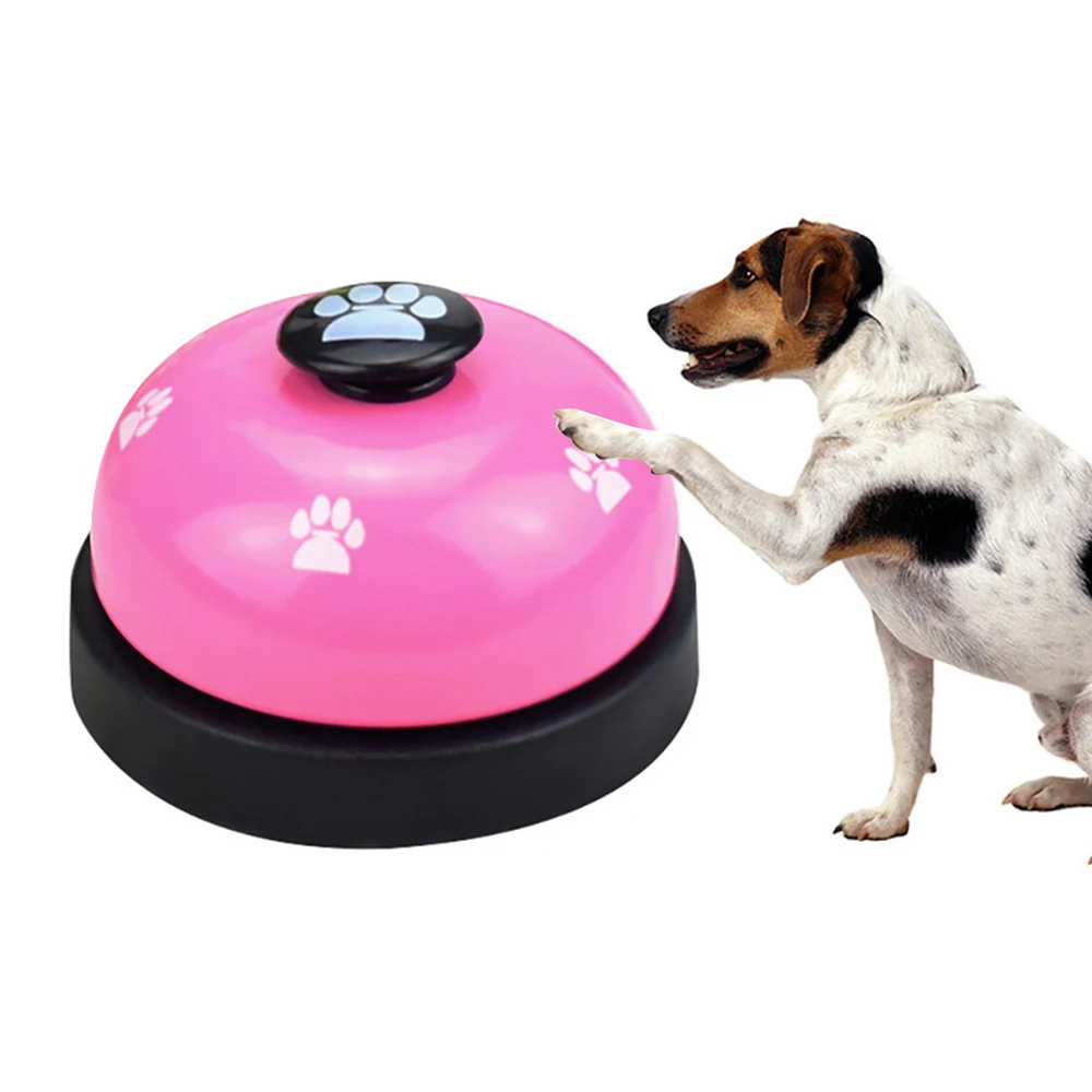 Pets Call Bell лапы в форме собаки с принтом для кормления еды обучающая игрушка