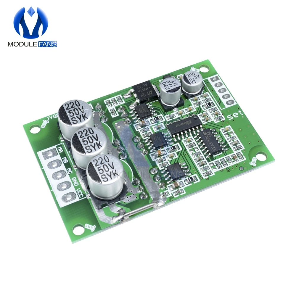 Without Hall driver PWM регулятор бесщеточного двигателя малошумный двигатель доска балансировки автомобильных сбалансированный BLDC автомобиля драйвер платы контроллера - Цвет: Without Hall driver
