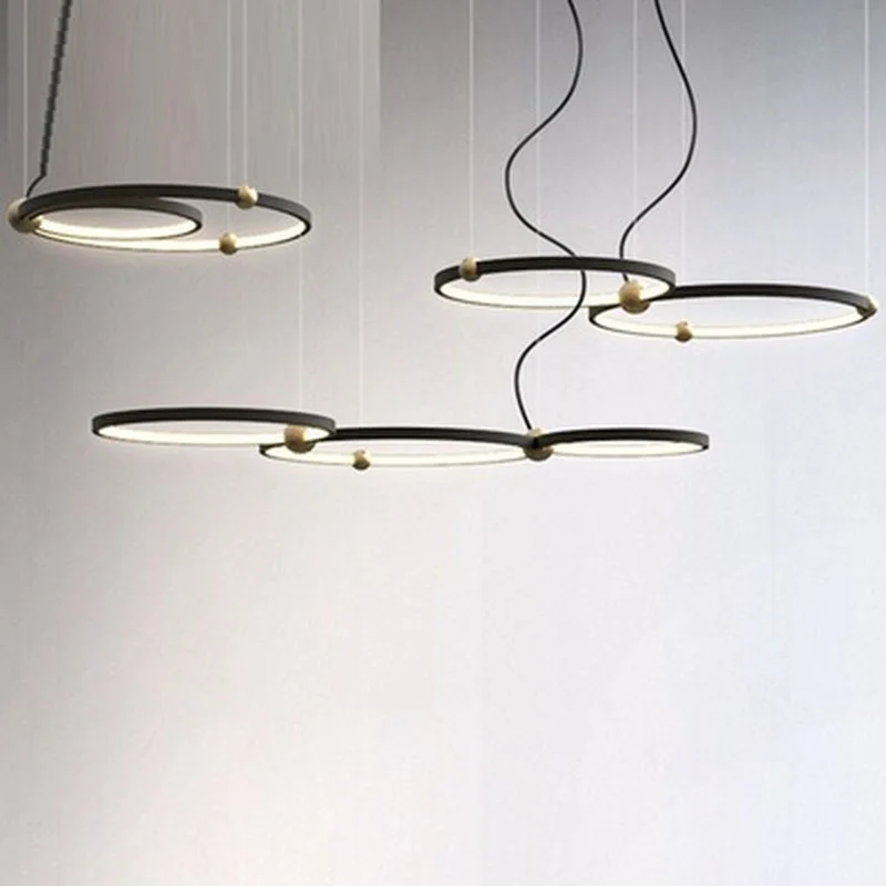 Подвесные лампы с геометрической линией дизайнерский светильник в стиле