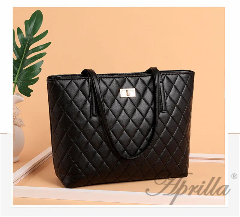 Aprilla tote сумки на плечо для женщин Повседневная сумка мягкие сумки женские большие сумки PWDL15
