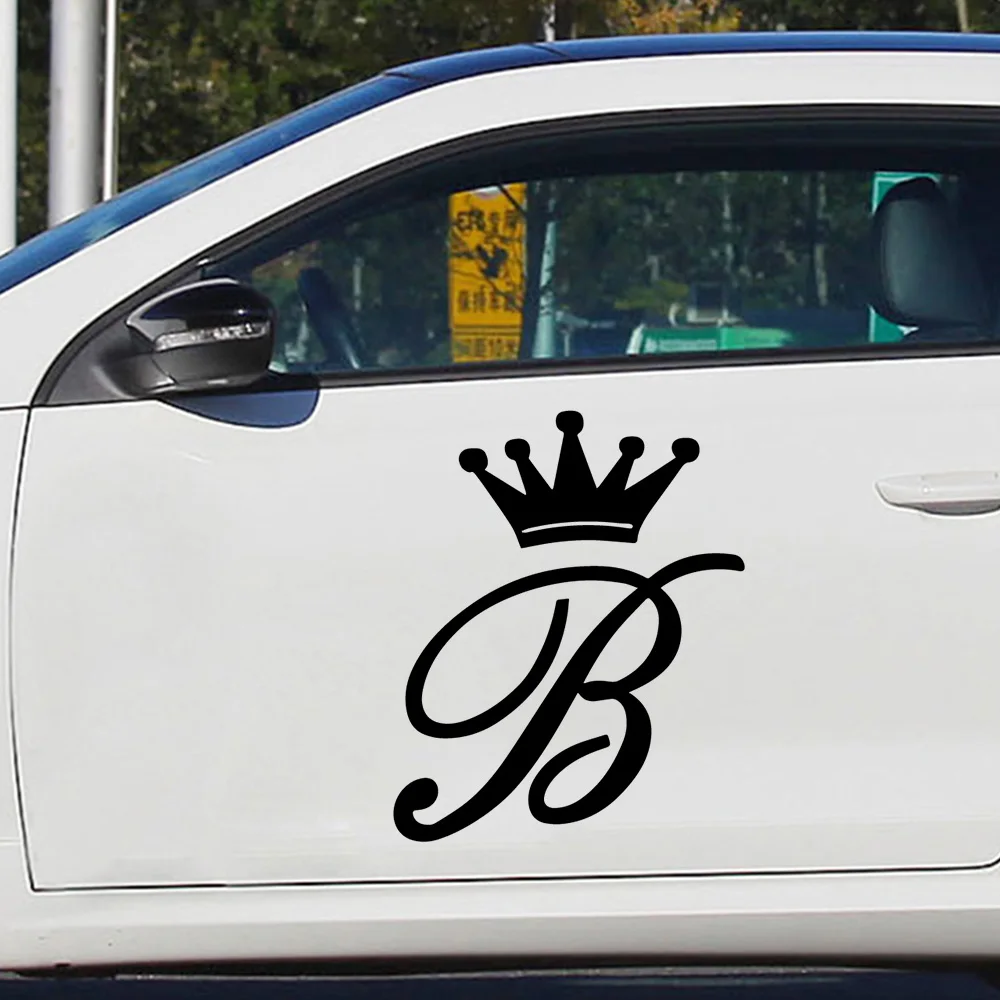 

Car-styling Crown and King Auto Sticker Car Rearview Mirror Sticker Auto Body Styling Stickers Accessories