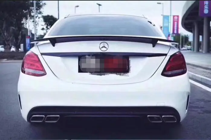 Спойлер для Benz CLA W117 2014 2017 CLA200 CLA220 CLA260 высококачественный материал ABS заднее крыло