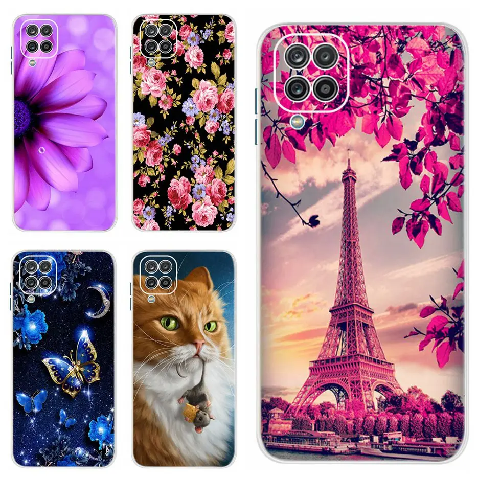 Чехол для Samsung Galaxy A12 6 5 дюйма мягкий силиконовый защитный чехол SM-A125F телефона