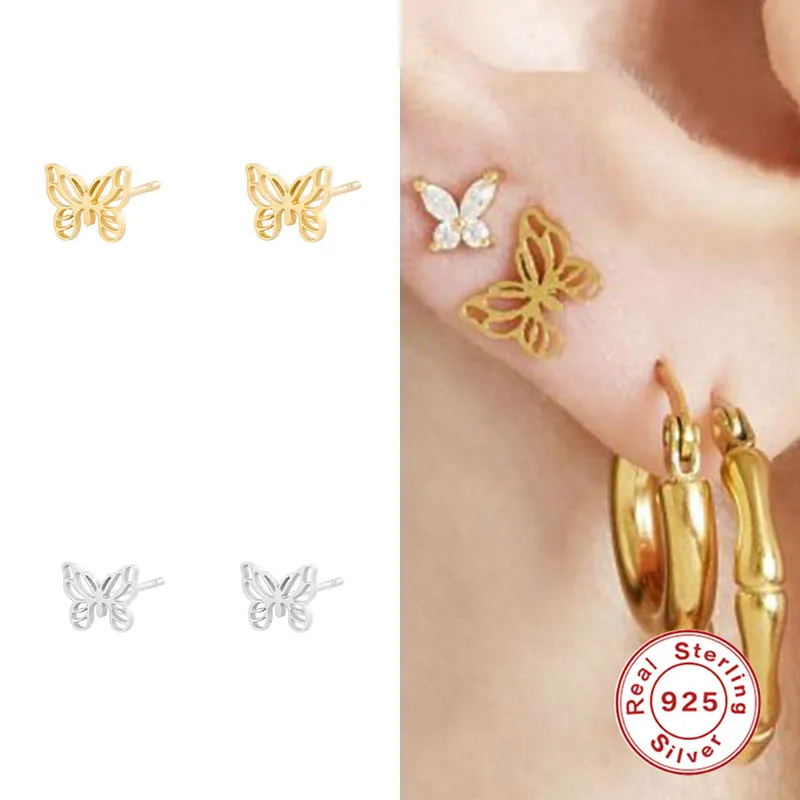 ROXI в богемном стиле кристаллами бабочка серьги со шпилькой для женщин свадебные