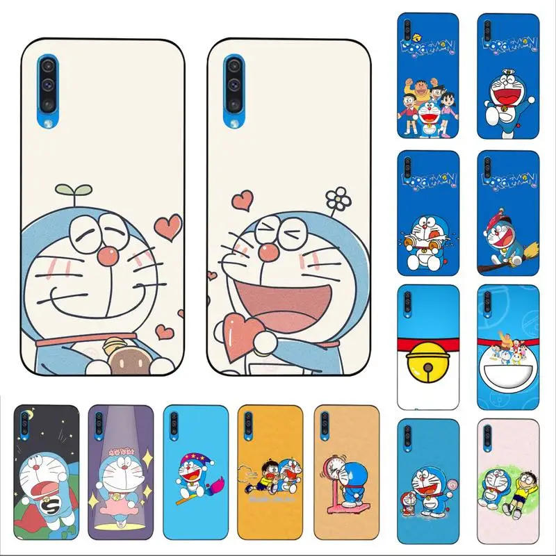 

Yinuoda Cute Doraemon Phone Case for Samsung A51 01 50 71 21S 70 10 31 40 30 20E 11 A7 2018