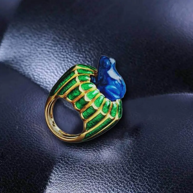 Модные Винтажные обручальные кольца унисекс с зеленым кубическим цирконием и