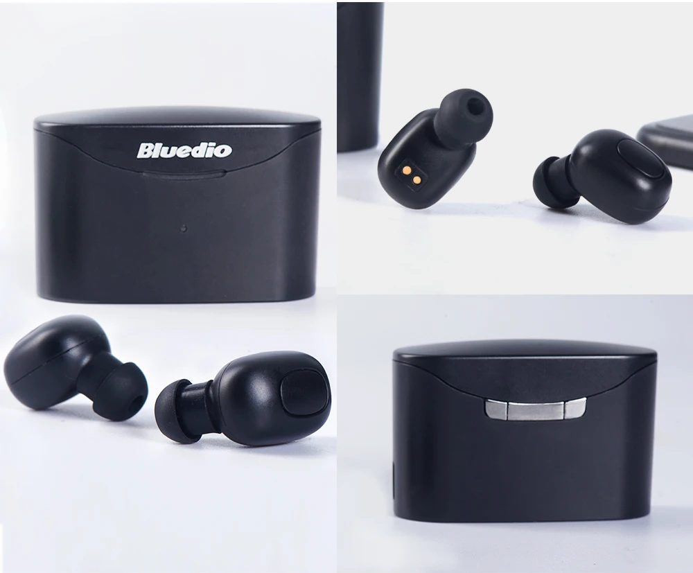 Bluedio T-elf TWS Bluetooth наушники спортивные беспроводные вкладыши гарнитура с зарядным устройством микрофон для iphone xiaomi