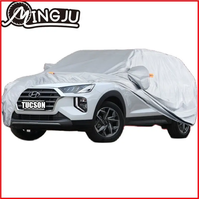 Full Car Cover For HYUNDAI Tucson Rain Frost Snow Dust Waterproof Protection Exterior Car Protector Covers Anti UV Accessories