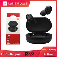 original xiaomi redmi airdots 2 earbuds true wireless earphone bluetooth 5 0 noise reductio headset with mic tws xiaomi airdots