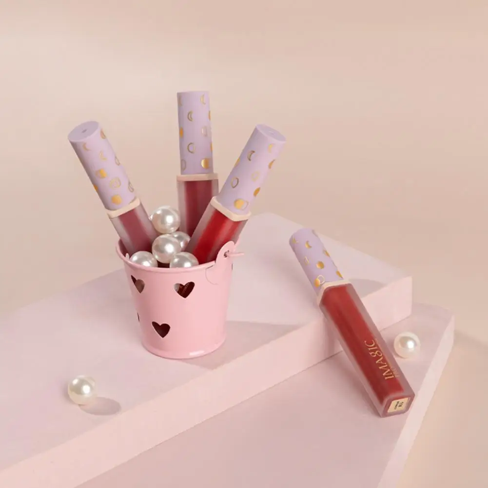 

Not Dry Portable Waterproof Cheek Dual Purpose Velvet Lipstick for Lady