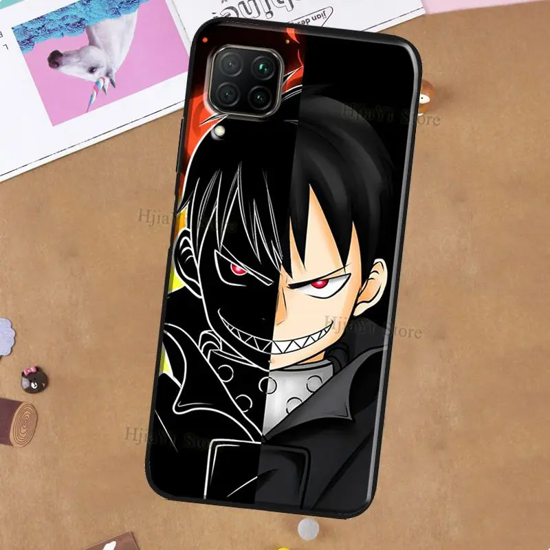 Shinra Fire Force аниме для Huawei P40 Lite P20 P30 Pro Nova 5T P Smart 2019 чехол Honor 50 10 8X 9X 10i | Мобильные
