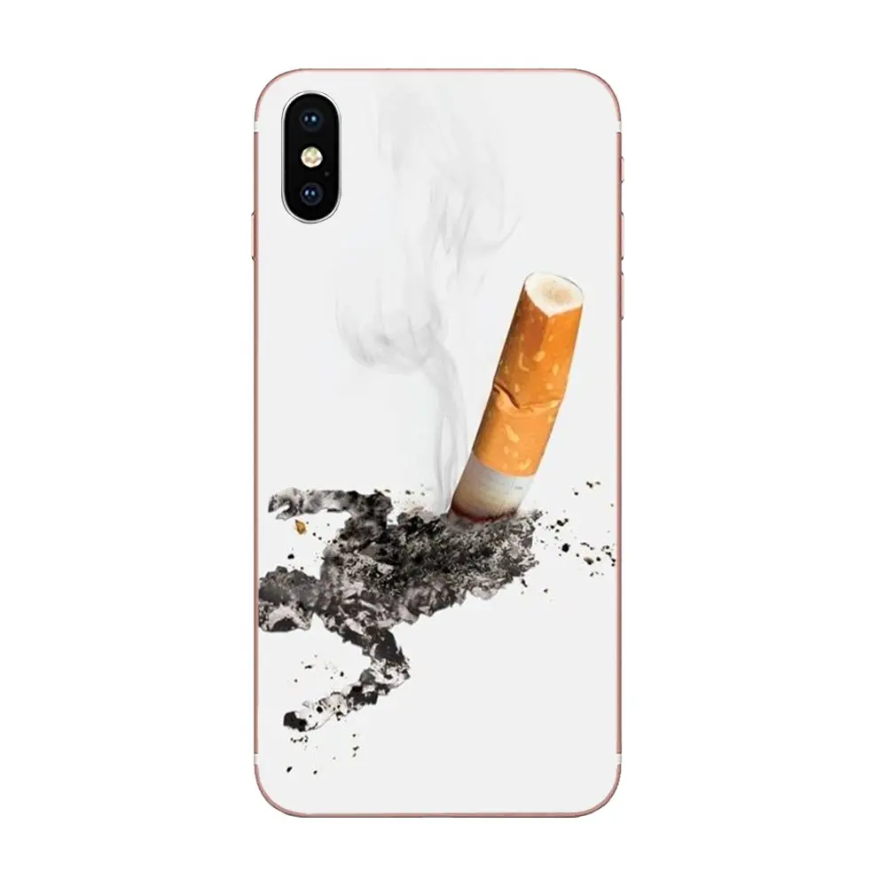 Пользовательских крутых сигарету Smoking kills для Huawei Honor Nova Примечание 5 5I 8A 8X10 Pro 9X Moto G