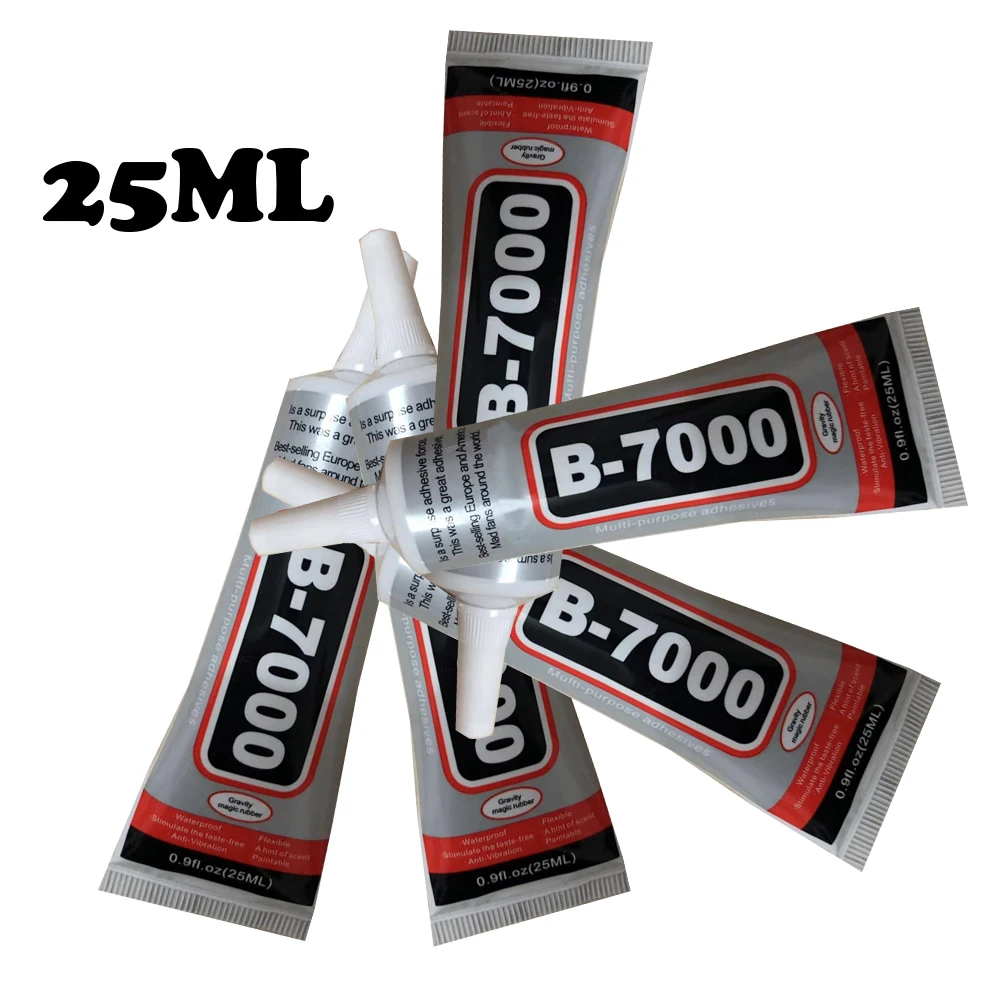Оптовая продажа клей B7000 25 мл оптимальный жидкий для ремонта мобильного телефона