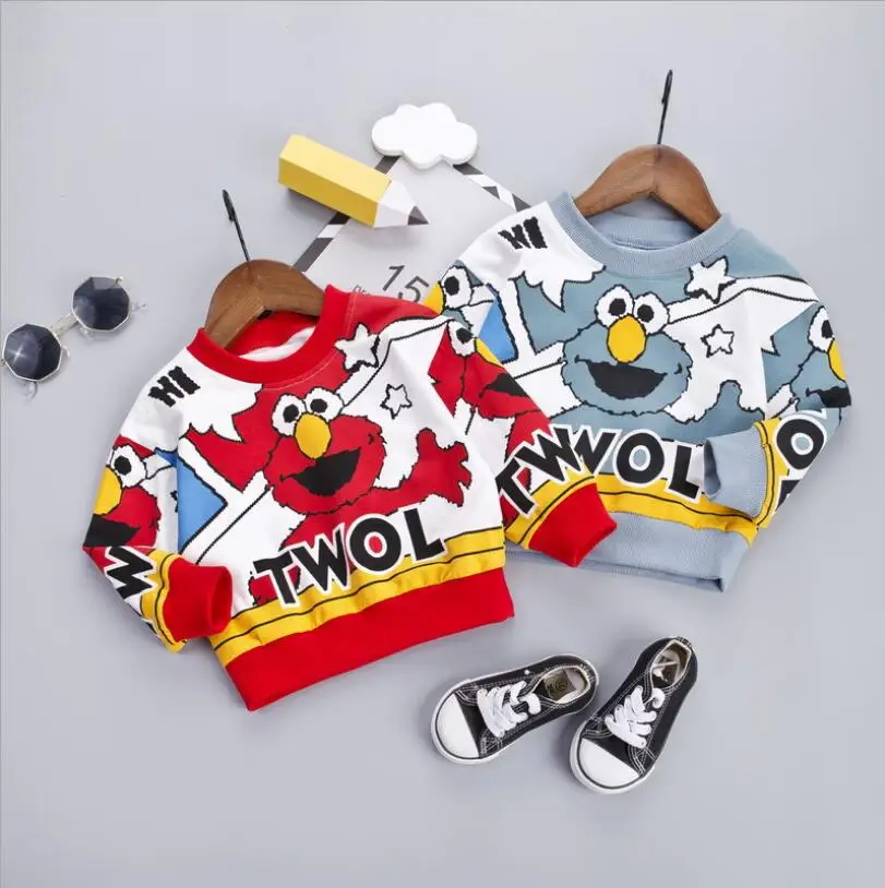 Одежда для мальчиков и девочек весенне осенняя новая стильная детская хлопковая