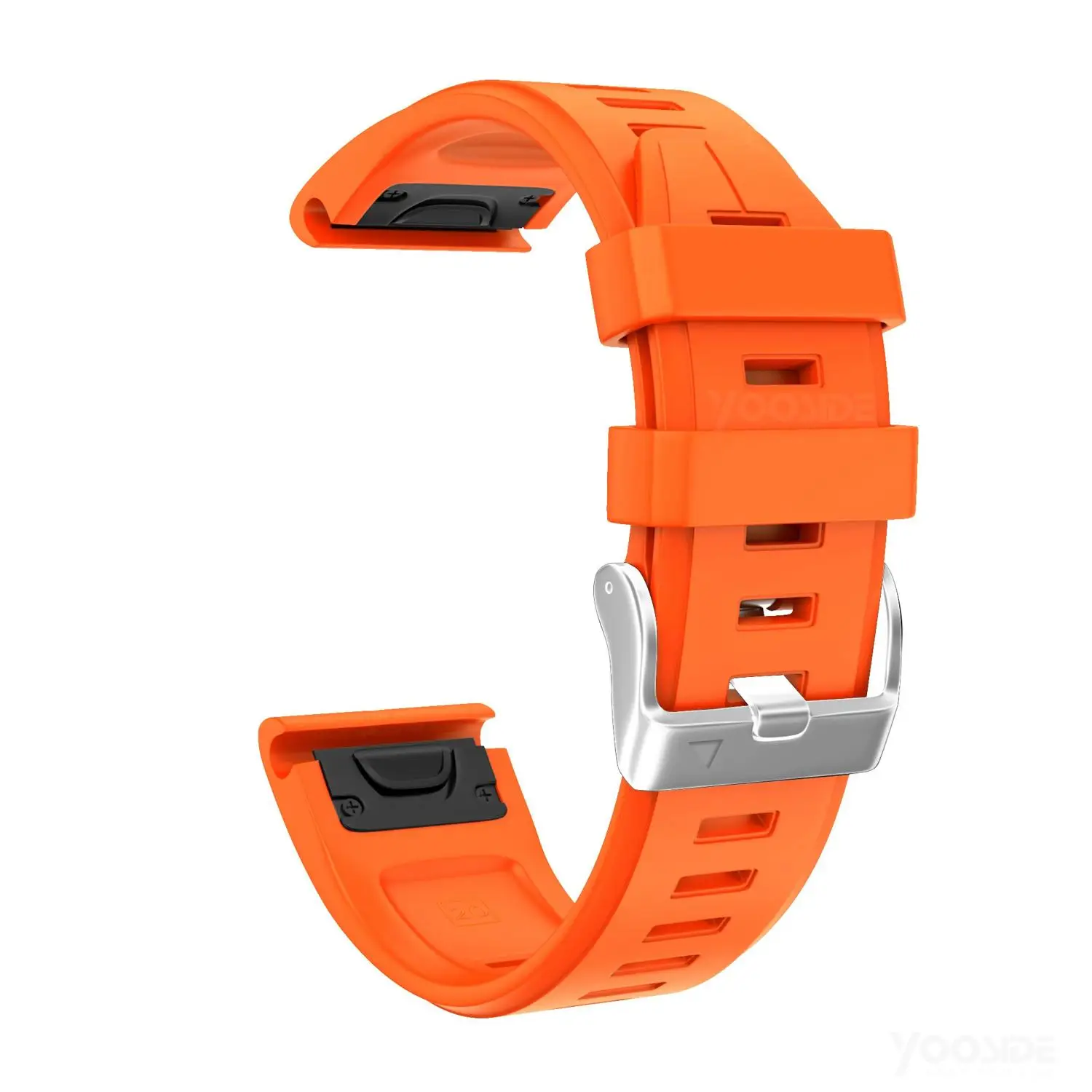 Orange YOOSIDE ремешок для часов Fenix 6S 20 мм Quick Fit силиконовый спортивный водонепроницаемый браслет для Garmin Fenix 5S/5S Plus Smartwatch - Цвет: Orange