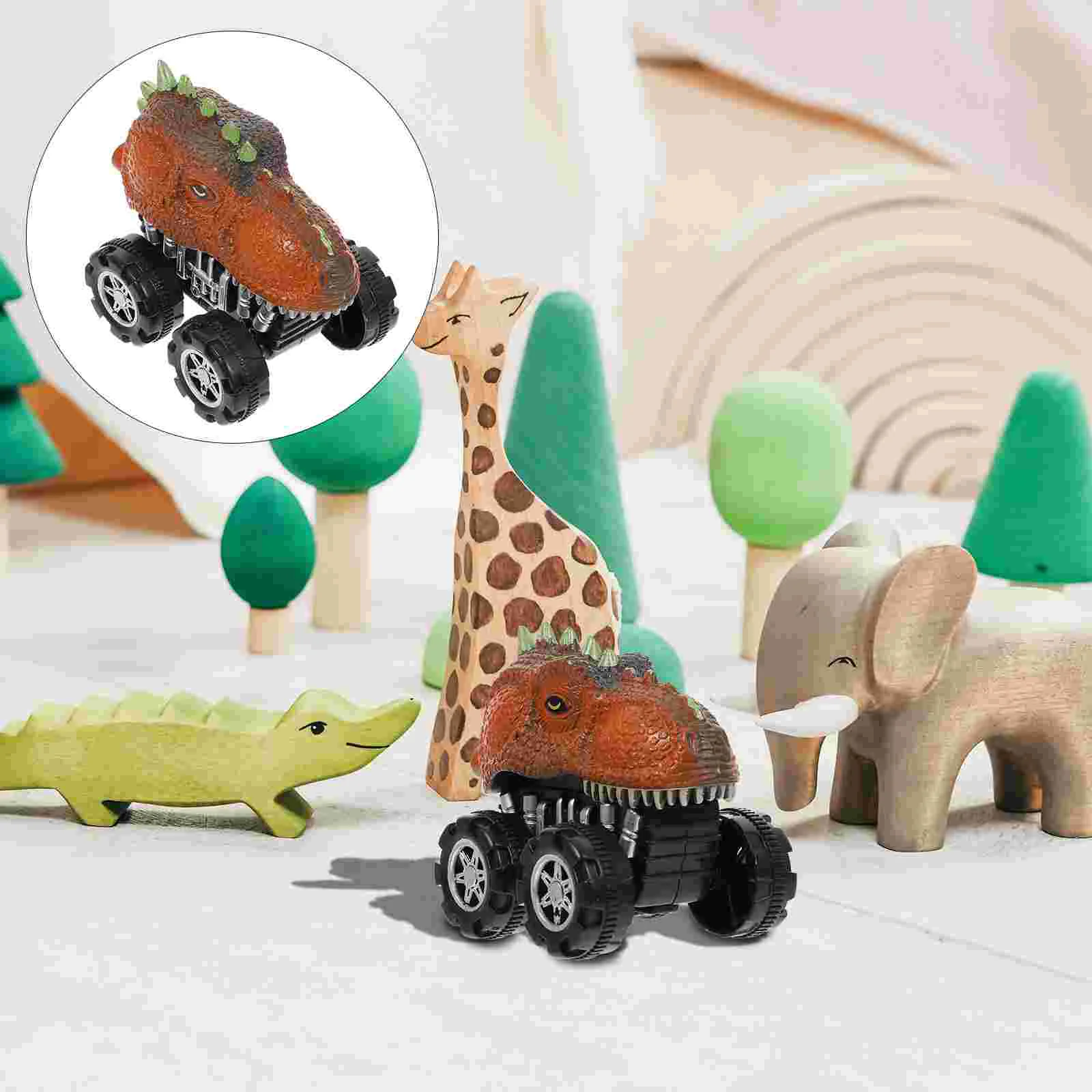 

1Pc Kids Pull-back Vehicle Kids Four-wheel Car Model Pull-back Car